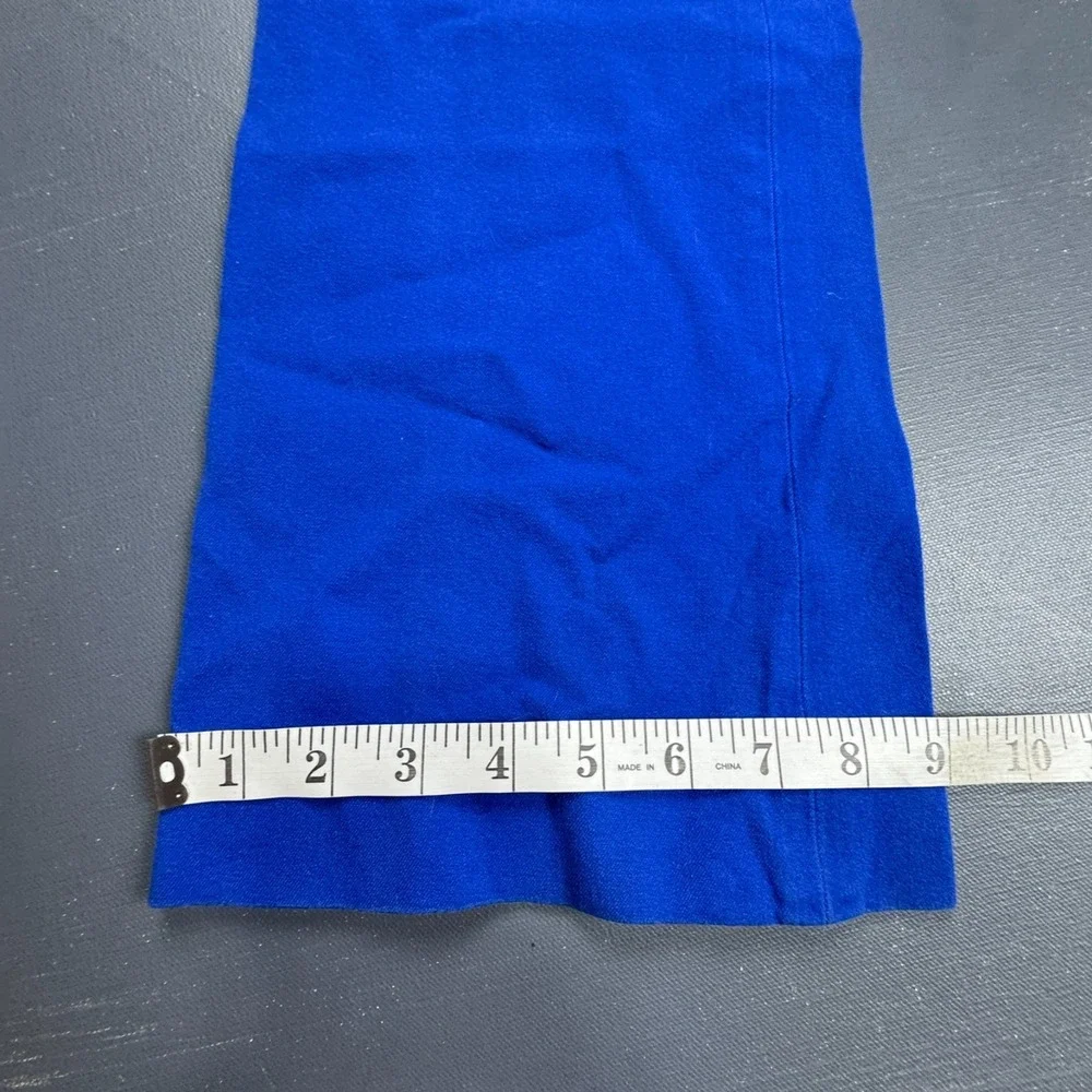 GAP Modern Boot Pants Women's Size 4 Blue Two-Way Stretch Flare Trouser Business - Picture 8 of 13